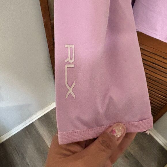 Polo Ralph Lauren RLX Quarter Zip PullOver Stretch Jersey Knit Sweatshirt Size L - Picture 9 of 13